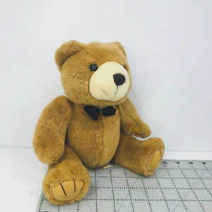 Steven Smith brauner Teddybär 8 Zoll Plüsch Schleife sitzend Stofftier Spielzeug - Bild 1 von 10