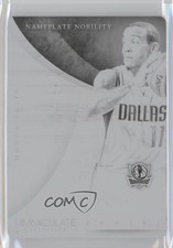 2013 Immaculate Nameplate Nobility Printing Plate Black 1/1 Monta Ellis #12 1u6
