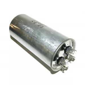 POOL PUMP - METAL ROUND RUN CAPACITOR 65µF / 65UF 400-500V 4 TERMINALS - Picture 1 of 1