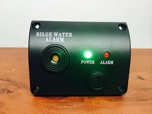 ALARMA DE AGUA SENTINA DE BARCO MARINO 12VDC INDICADOR LED HECHO EN NEGRO ABS - Imagen 1 de 5