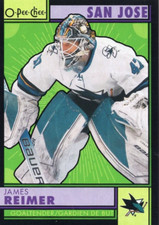 2022-23 O-Pee-Chee Retro Black #445 James Reimer /100