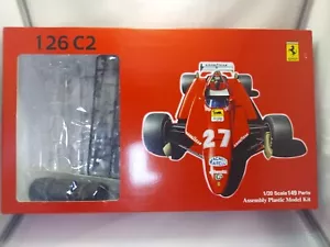 Fujimi 1/20 Scale Ferrari 126C2 Plastic Model Kit Transparent Body Specification - Picture 1 of 21