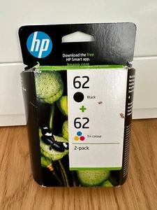 HP 62 2-pack Multipack Set Schwarz Tri-Color Envy 5500 5600 7600 OfficeJet 5700 - Bild 1 von 4