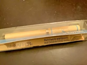 Sheaffer Textron Eaton Wedgewood initiierter Stift nachfüllbar Kugelschreiber Neu aus altem Lagerbestand Vintage - Bild 1 von 10