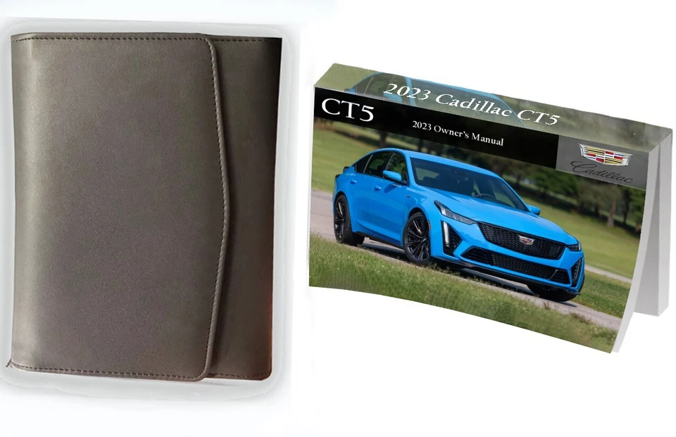 HELMING Owner Manual for 2023 Cadillac CT5, Owner's Manual Factory Glovebox Book
