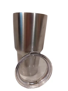 Yeti Rambler 30oz Stainless Steel Tumbler Travel Mug Cup with Drink Through Lid - Picture 1 of 5