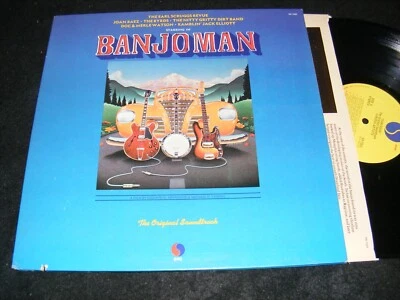 Originl Soundtrack LP BANJOMAN Hippie Bluegrass 1977 Gatefold BYRDS Earl Scruggs - Image 1 of 2