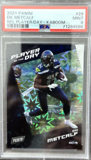 2021 DK Metcalf player of the day Kaboom /99 PSA9