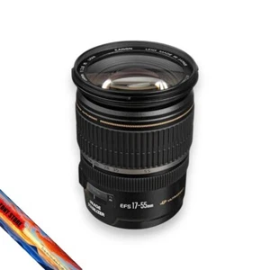 Canon EF-S 17-55mm f/2.8 IS USM AF Zoom Camera Lens Black EF-S17-55mm ISUSM JP - Picture 1 of 2