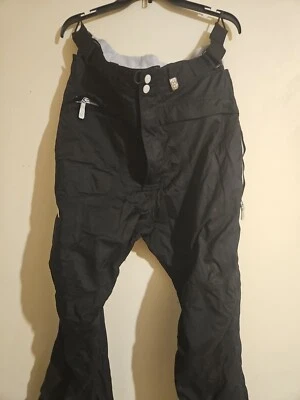 Pantalones de snowboard Foursquare para hombre M Techfour negros Foto 1 de 4