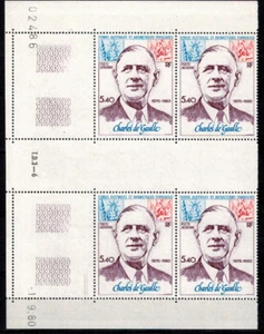 Coin daté du timbre TAAF PA N° 61 neuf ** MNH - Imagen 1 de 1