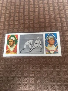 1912 HASSAN T202 Triple Folder REPRINT Card "Collins Easily Safe" (PWE) - Picture 1 of 2
