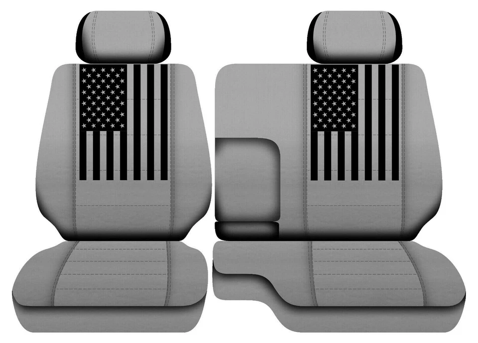 Fundas de asiento para Toyota T 100 1993 a 1998 diseño bandera americana Foto 1 de 2