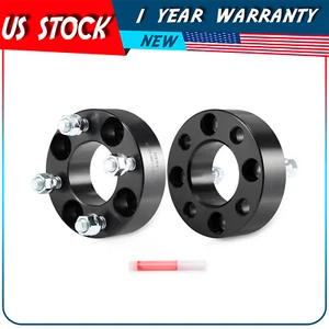 2 Pcs 1.5" 4x4 1/2" Wheel Spacers 66 mm For EZGO Club Car Golf Cart Black - Imagen 1 de 9
