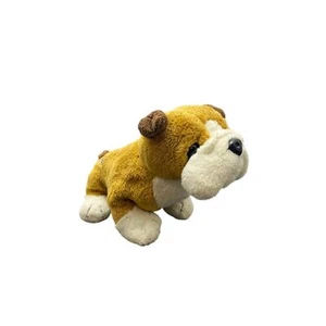 Webkinz Ganz Bulldog Lil'Kinz HS126 Plush Stuffed Toy Animal Brown Dog Puppy - Picture 1 of 8