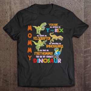 You're My Favorite Dinosaur Retro Mommy Mother's Day T Shirt Mother's Day - Picture 1 of 4