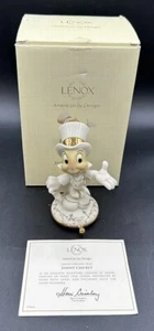 LENOX DISNEY JIMINY CRICKET FIGURINE PINOCCHIO WITH COA (MVP012659) - Picture 1 of 6