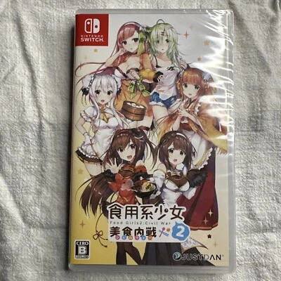 Food Girls 2: Civil War -  Nintendo Switch - Sealed - Import w/ English Text - Image 1 of 2