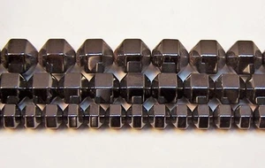 Hematite Beads 18 Face 4mm--6mm-8mm-10mm 15.5" Strand - Picture 1 of 1