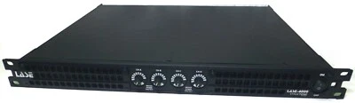 LASE-4000 Series Professional Power Amplifier 1U 4 x1100 RMS Watts @ 8Ω Class D - Image 1 of 4