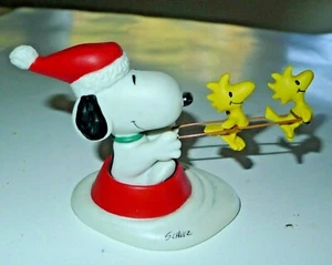 Hallmark Peanuts Gallery JOLLY HOLIDAYS SNOOPY & WOODSTOCK Figur - Bild 1 von 4
