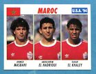 Usa '94 - The Knight Figurina-Sticker N. 228 -Masbahi#El Hadrioui#El-Marocco-New