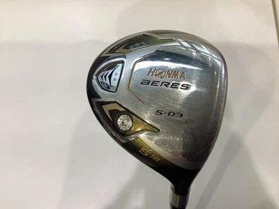 Bayas de golf Honma S-03 5W madera de calle Flex-SR 2 ESTRELLAS ARMRQ8 54 sin H/C Foto 1 de 4