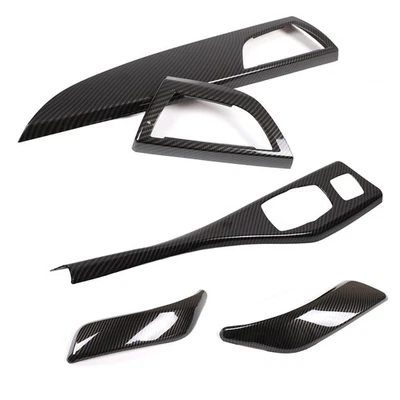 5Pcs ABS Carbon Fiber interior Trim Cover  Fits BMW 230i F23 Convertible 2012-17 - Image 1 of 4