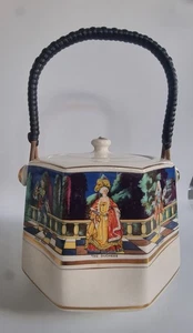 Celia Keksfass seltenes Design Gibson Keramik um 1900. - Bild 1 von 5