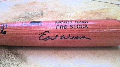 Earl Weaver Louisville Slugger signed Baseball Bat PSA Certified - Image 1 of 4