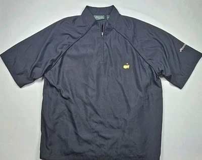 Pullover Oficial Masters Collection Hombre Manga Corta Cuarto Cremallera Negro XL Foto 1 de 4