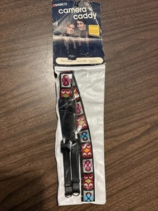 NEW VTG 1970s Tapestry Camera Shoulder Strap Retro Camera Caddy Ambico Inc  - Picture 1 of 6