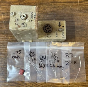 KIT DE RECONSTRUCCIÓN AMPLIFICADOR DE PULSO SEEBURG CONDENSADORES RESISTENCIAS SOLAMENTE - Imagen 1 de 1