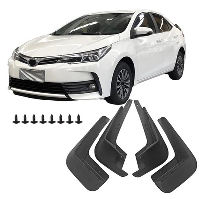 Guardabarros guardabarros y guardabarros accesorios j para Toyota Corolla 2014-2018 Foto 1 de 4