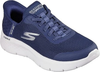 Zapatilla deportiva para mujer Skechers Go Walk Flex Grand Entry azul marino talla 8,5 ancha NUEVA Foto 1 de 4
