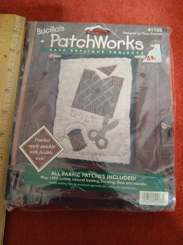 Bucilla's PatchWorks Easy Applique Project, 7x10 Design by TTrice Boerens - Image 1 of 4