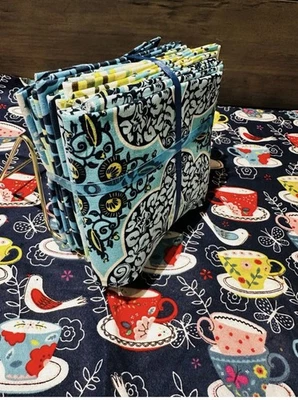 Amy Butler 12 Fat Quarter DAISY链适用于Rowan面料100%纯棉织物 — 第 1/4 张图片