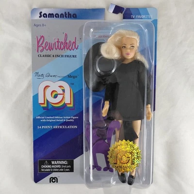 🧹Retro Mego Bewitched Samantha 8" figura de acción muñeca 2018 LE 10000 TV Foto 1 de 4