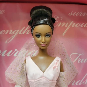 2006 Barbie Pink Ribbon BC African American Robert Best Pink Label Puppe K7813 - Bild 1 von 17