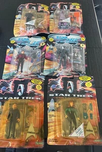 New Lot of 6 Star Trek 5" Playmate Action Figures br *Packaging Damaged* - Picture 1 of 8