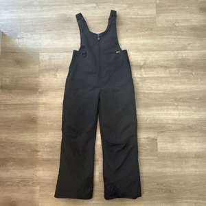 Pantalones de nieve Mountain Tek Youth grandes negros aislados poliéster invierno - Imagen 1 de 6