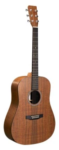 Martin D-X1E Koa Acoustic/Electric Guitar Natural w/ Softshell - Picture 1 of 2