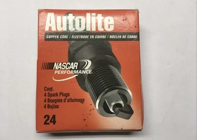 Autolite Spark Plugs Number 24 NEW (8) Plug Pack - Image 1 of 2