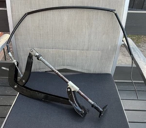 MAZDA ROTARY 1970's 1000 UTE/PICKUP GENUINE DASH HANDBRAKE LEVER ASSEMBLY!! - Picture 1 of 14