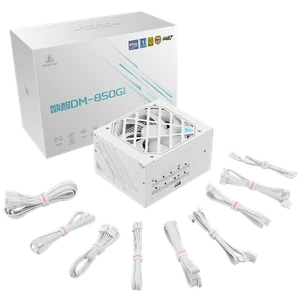 Segotep DM-850G Glacier Dual Gold Certified Fully Modular Digital Power Supply - Picture 1 of 8
