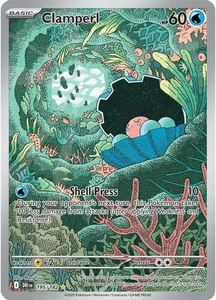 Pokémon - Clamperl 195/182 - Illustration Rare - Sv10: Destined Rivals - NM - Bild 1 von 1