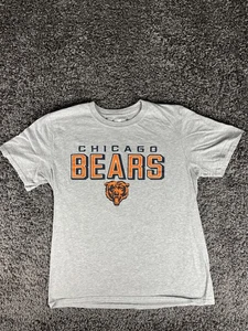 Fanatics Chicago Bears Gray T Shirt Mens Size Medium NFL - Picture 1 of 6