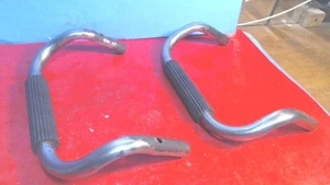 Vintage- Snowmobile - Rear -side-Grab Bars-pair - Foto 1 di 7