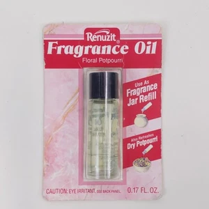 Renuzit Fragrance Oil Floral Potpourri 0.17 fl oz Vintage Scent Home Air Fresh - Picture 1 of 3