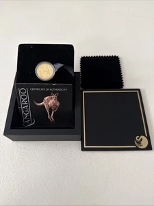 2024 Perth Mint 1/4oz Gold Proof Kangaroo Coin 500 Coin Mintage Box + COA - Picture 1 of 7